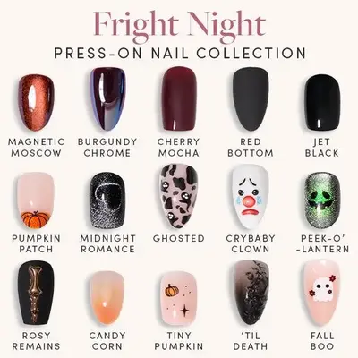 Glamnetic Fright Night Press-On Nail Collection