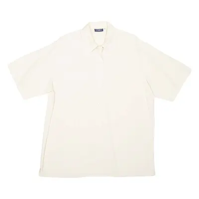 VIVACE Womens Plain Shirt Beige 2XL