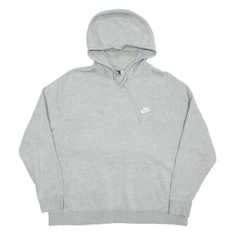NIKE Mens Grey Hoodie 2XL