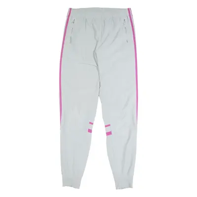ADIDAS Soft Touch Mens Joggers Grey Tapered S W28 L32