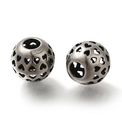 304 Stainless Steel European Beads