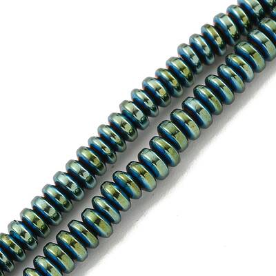 Electroplated Synthetic Non-Magnetic Hematite Beads Strands