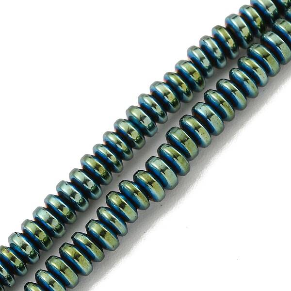 Electroplated Synthetic Non-Magnetic Hematite Beads Strands