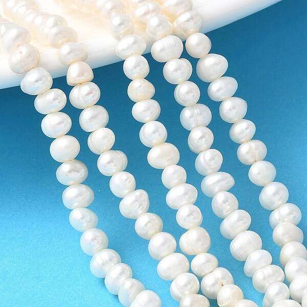Natural Cultured Freshwater Pearl Beads Strands
