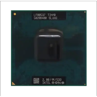 497506-001 HP 2.00GHz 533MHz FSB 1MB L2 Cache Socket PGA478 Intel Pentium T2410 Dual-Core Processor