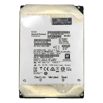 791394-001 HP 6TB 12Gb/s SAS 7200 3.5-Inch Hard Drive