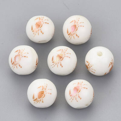 Electroplate Glass Beads