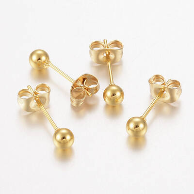 304 Stainless Steel Stud Earrings