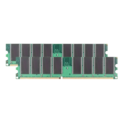 Sun X8008A | 512MB Kit (2x256MB) DDR-400MHz PC3200 Non-ECC Unbuffered UDIMM CL3 1Rx8 2.5V 184-Pin Memory