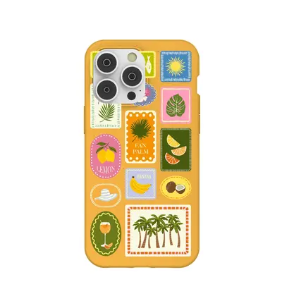 Honey Summer Paradise iPhone 14 Pro Max Case