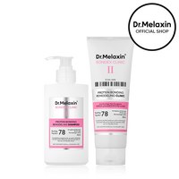 [Dr.Melaxin Official] Bondex Hair Protein Bonding Remodeling Duo Set - Shampoo + Treatment | Softness, Repair, Glossy, Streng...