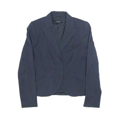MAX&CO Blazer Jacket Blue Striped Womens UK 10