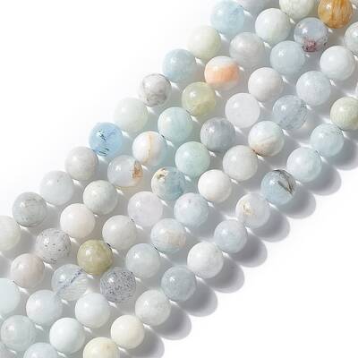 Natural Aquamarine Beads Strands