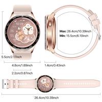 Smart Watch for Women & Men, Built-In Headphones, 1.39\