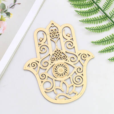 Unfinished Wood Big Pendants