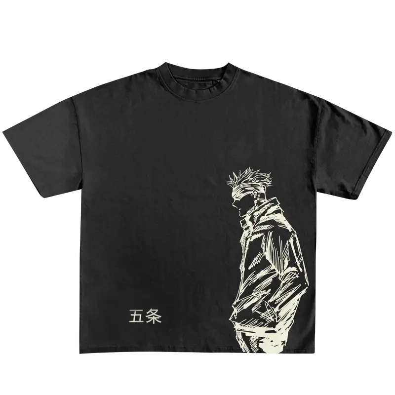 Gojo Tee (Heavyweight Cotton) Casual Style Anime Inspired