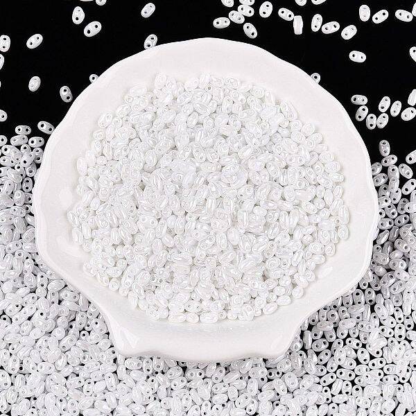 Opaque Colours Luster Glass Seed Beads