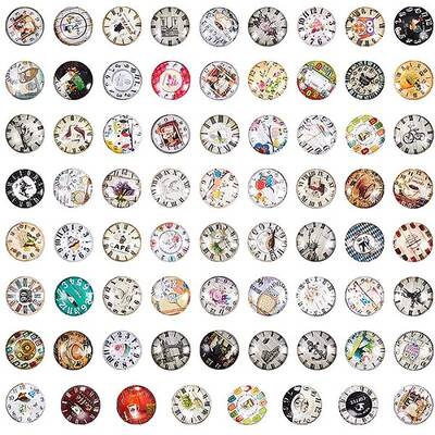 Printed Picture Glass Cabochons