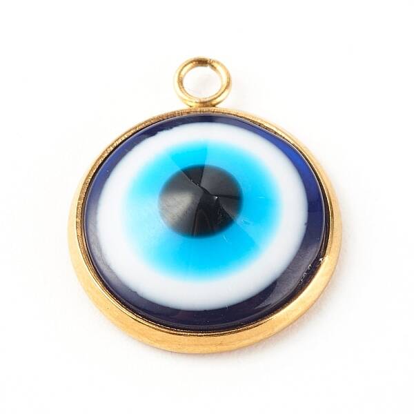 Resin Evil Eye Pendants