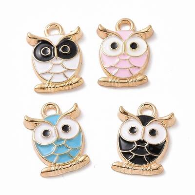 Alloy Enamel Pendants