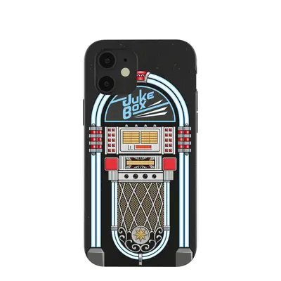 Black Jukebox iPhone 12/ iPhone 12 Pro Case