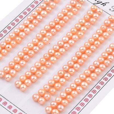Grade 6A Natural Cultured Freshwater Pearl Beads