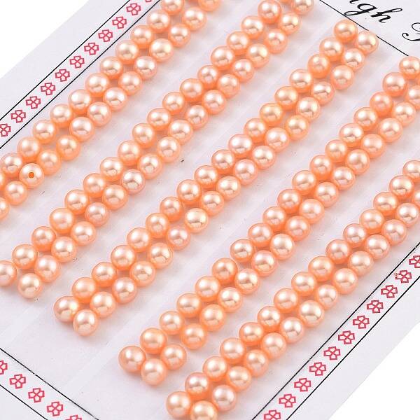 Grade 6A Natural Cultured Freshwater Pearl Beads