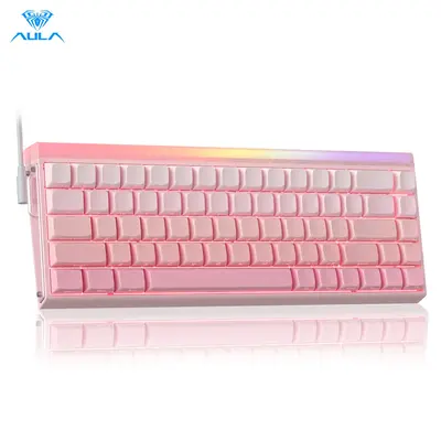 [New]Aula Hero 68 Wired Magnetic Switch Gaming Keyboard, 65% layout,RT 0.01, Extreme Response, RGB Backlit,Wired Connection, ...