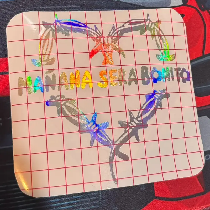 Mañana será Bonito Car Sticker - Add Fun and Positivity to your Commute or Road Trip