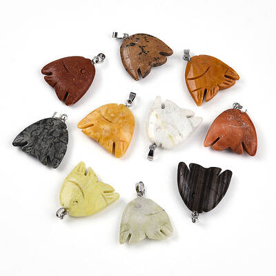 Natural Mixed Stone Pendants