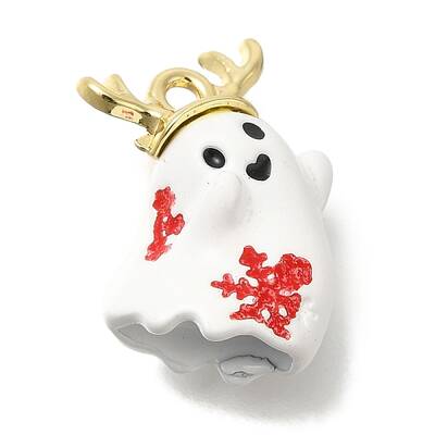 Christmas Theme Alloy Enamel Pendants
