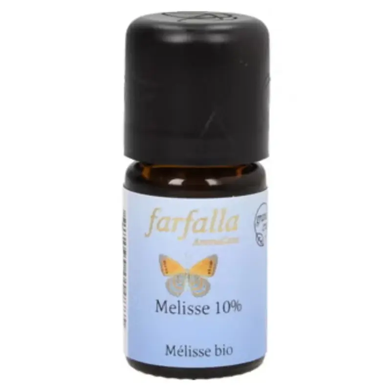 Farfalla Melissa 10% (90% Alcohol) Organic, 5 ml