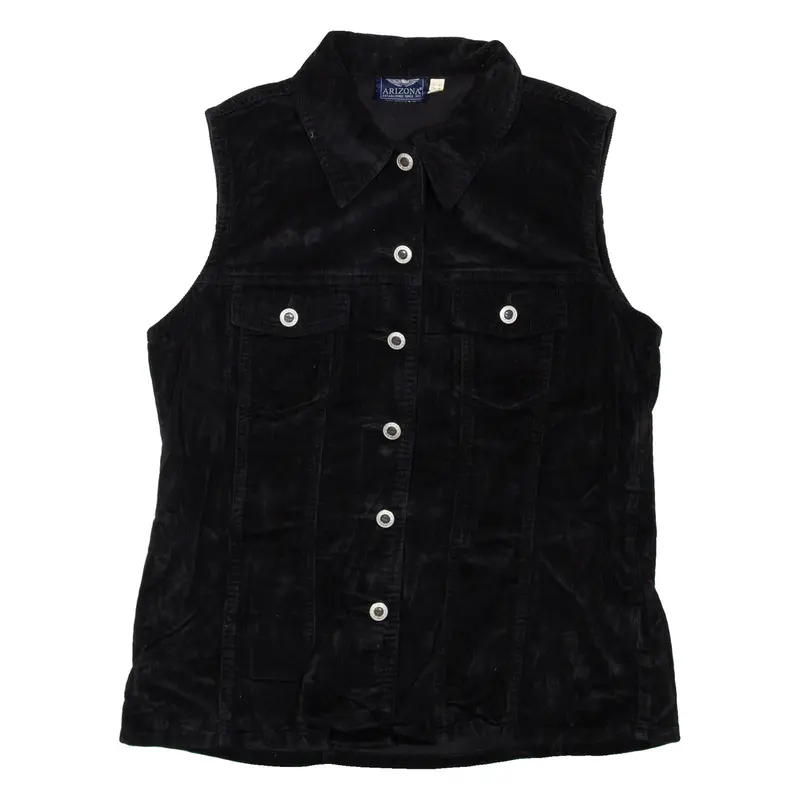 ARIZONA Sleeveless Womens Jacket Black UK 14