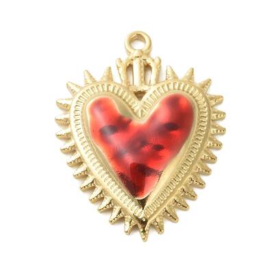 304 Stainless Steel Enamel Pendants