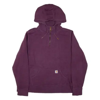 CARHARTT Womens Purple Hoodie 2XL