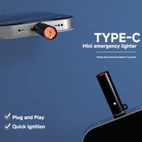 Type - C cigarette lighter, supports mobile phone charging ports. Also includes mobile phone charms, mobile phone accessories...