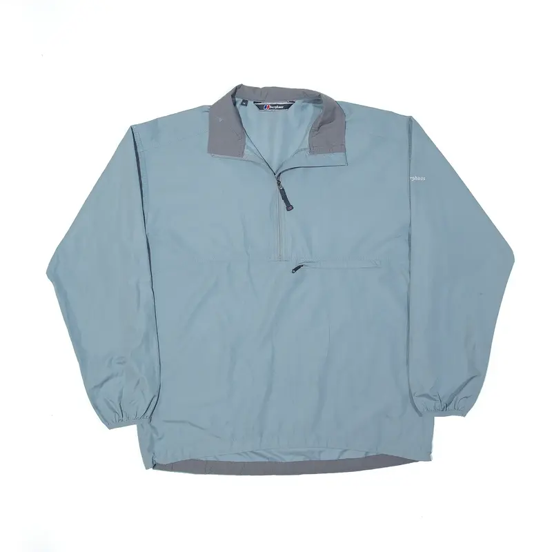 BERGHAUS Air Foil Pullover Blue Shell Jacket Womens M