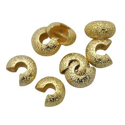 Brass Crimp Beads Covers