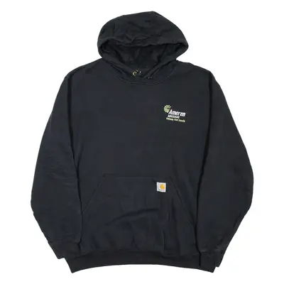 CARHARTT Mens Black Hoodie L