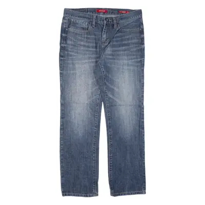 GUESS Jeans Blue Denim Slim Straight Womens W32 L28