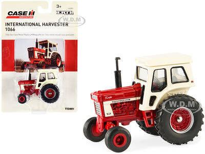 International Harvester 1066 Tractor Red and Cream \