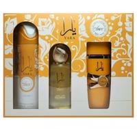 LATTAFA YARA TOUS 3 PCS GIFT SET WITH 100ML EDP + 200ML DEO + 50ML HAIRMIST