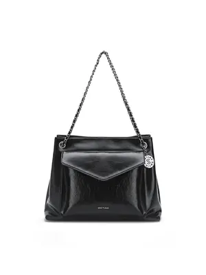 Smting drawstring chain tote bag