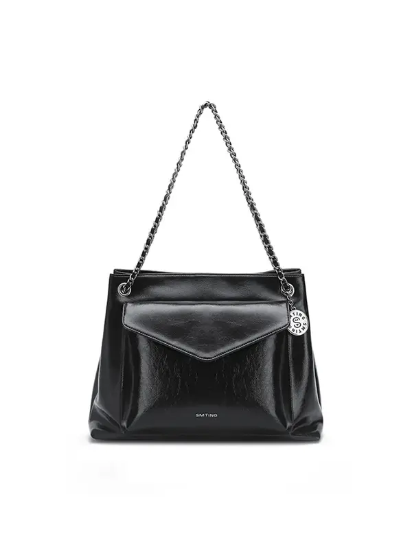Smting drawstring chain tote bag