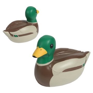 100 Custom Mallard Duck - Stress Reliever - Polyurethane