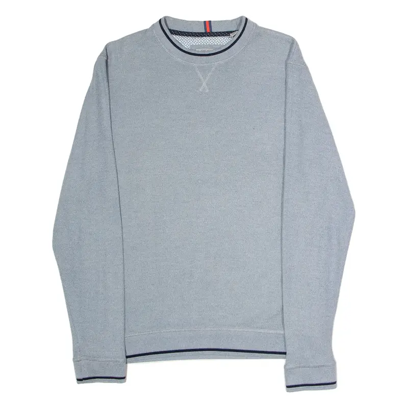 TED BAKER Mens Jumper Blue Crew Neck Tight Knit M