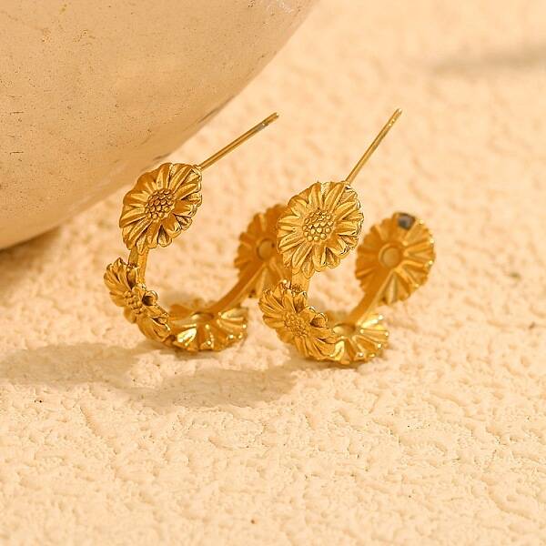 304 Stainless Steel Stud Earrings