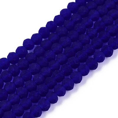 Transparent Glass Beads Strands
