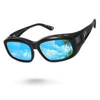 Meeloog Polarized Fit Over Sunglasses for Women Fashion & Beauty, UV400 Protection, Rectangle Lightweight Wrap Around Shades ...