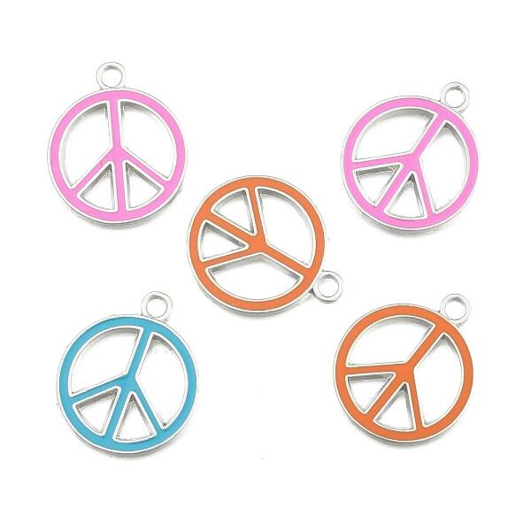 Alloy Enamel Pendants